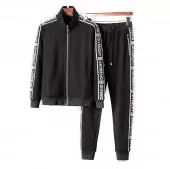 givenchy tracksuits for hommes new style zipper shoulder embroidery logo